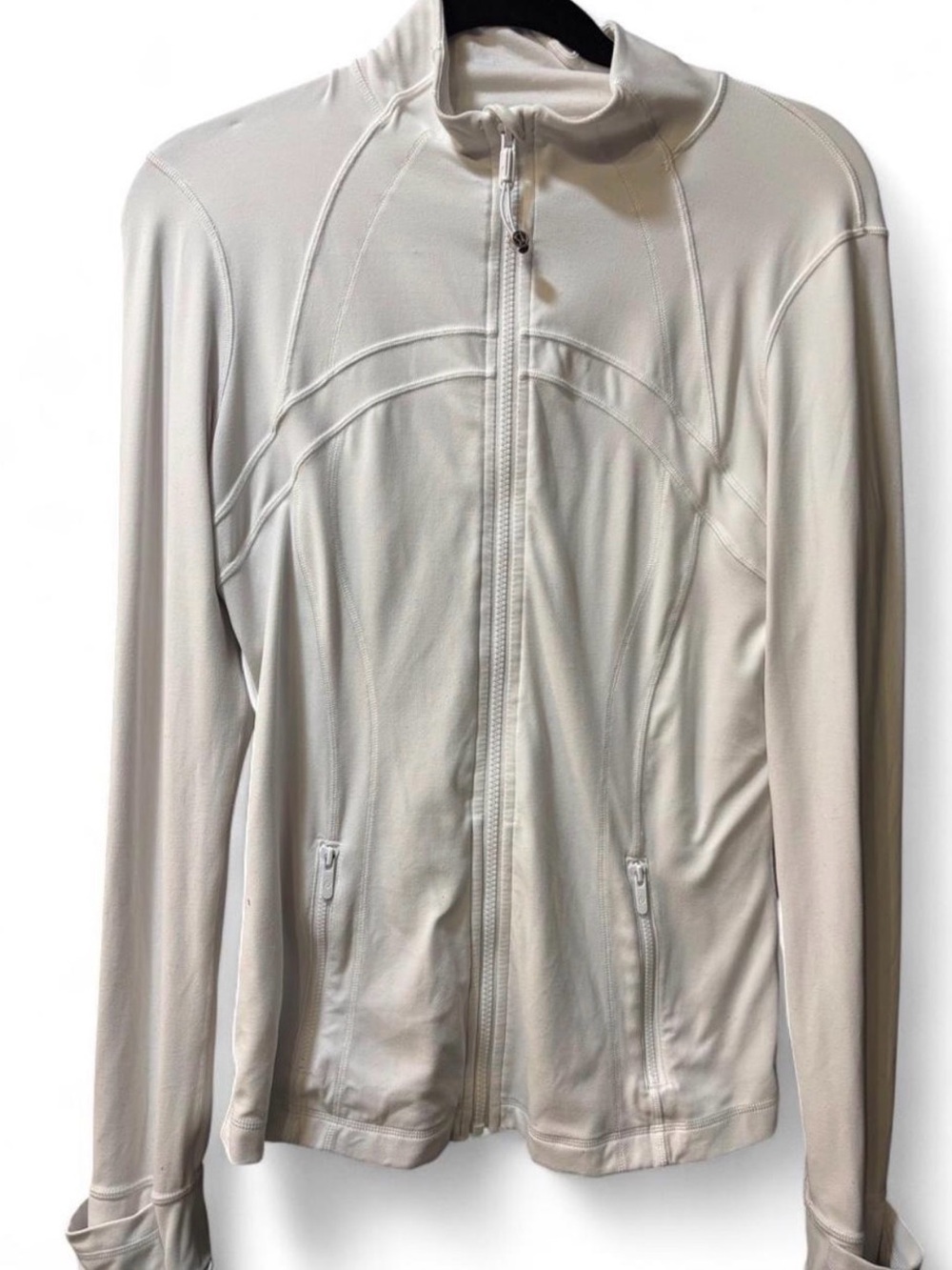 Lululemon Women's White Define Jacket Size 10